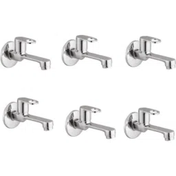 IRIS Prime Brass Chrome Finish Long Body Bib Cock (Pack of 6)-picture-24