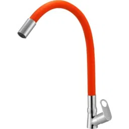 IRIS Prime Brass Chrome Finish Orange Flexible Swan Neck Basin Tap-picture-38