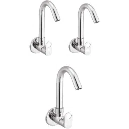 IRIS Prime Brass Chrome Finish Sink Cock (Pack of 3)-picture-29
