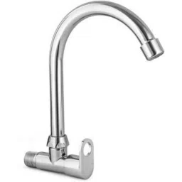 IRIS Swift Brass Chrome Finish Sink Cock-picture-36