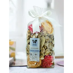Iris White & Red Solid Fresh Linen Potpourri-picture-24