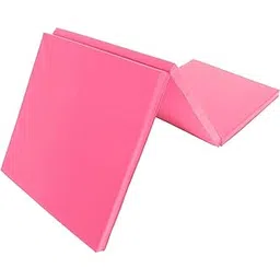 IRIS Tri-Fold Folding Exercise Mat 6’x2’ with Carrying Handles for Tumbling, MMA, Martial Arts, Gymnastics, Stretching (Pink)-picture-16