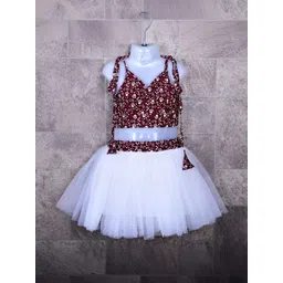 IRSIA Girls Printed Top with Skirt-picture-32