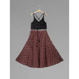 IRSIA Girls V-Neck Ready to Wear Lehenga Choli-picture-54