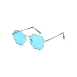 Irus Blue Hexagon UV Protection Sunglasses for Men-image-25