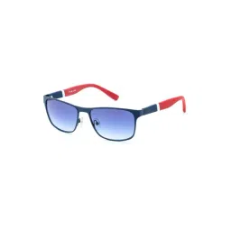 Irus Blue Oval Sunglasses For Men-picture-13