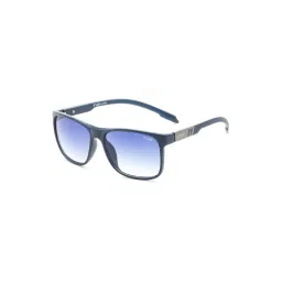 Irus Blue Rectangular Sunglasses For Men-picture-21