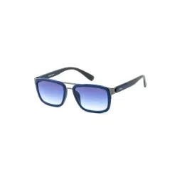Irus Blue Rectangular Sunglasses For Men-picture-14