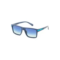 Irus Blue Rectangular Sunglasses For Men-picture-17