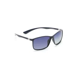 Irus Blue Rectangular Sunglasses For Men image 3