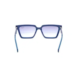 Irus Blue Rectangular Sunglasses For Men image 5