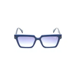 Irus Blue Rectangular Sunglasses For Men image 2