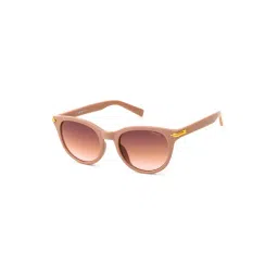 Irus Brown Oval Sunglasses For Women-picture-21