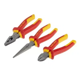 Irwin 3-Piece Plier Set, VDE/1000V, 180 mm Overall, 10505519-picture-42