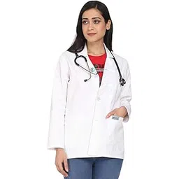 IS IndoSurgicals Lab Coat for Women (46, XXXL)-picture-18