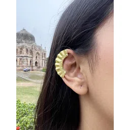 ISHKAARA Contemporary Semi Sleek Ear Cuff Earrings-picture-15