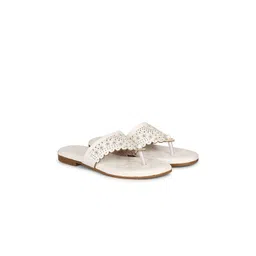 Ishransh Women Textured Open Toe Flats-picture-22