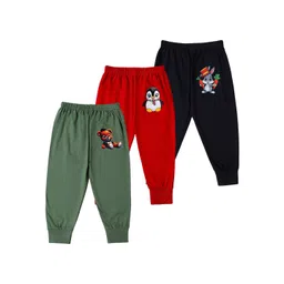 ISHRIN Set Of 3 Printed Mid-Rise Joggers-picture-46