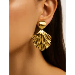 ishtaara Gold Plated Stainless Steel Korean Earrings For Women And Girls-picture-24
