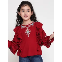 Ishti Girls Embroidered Top-picture-25
