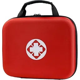 ISTARA First Aid Bag Travel Medicine Medical Bag Large Portable Container Portable Organizer Camping Supplies Case Storage Bag First Aid Bags Empty-image-30