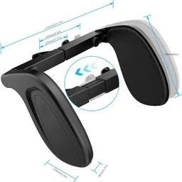 ISTARA Car Seat Side Pillow Car HeadRest, Universal Car Sleeping Headrest Neck Pillow U-Shaped Pillow for Vehicle Side Rest Car Seats Neck Pillow Heads Support for Kids Adults image 4