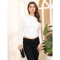 Istyle Can Women Off-Shoulder Crop Top-picture-12