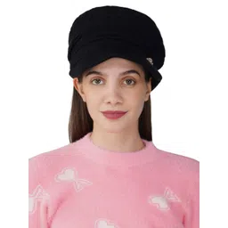 iSWEVEN Self Design Woolen Ascot Cap-picture-36