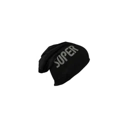 iSWEVEN Unisex Black & Grey Printed Beanie-picture-19