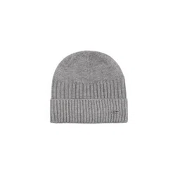 iSWEVEN Unisex Grey & Black Beanie-picture-10