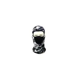 iSWEVEN Unisex Grey & White Printed Windproof Balaclava Ski Mask-picture-38