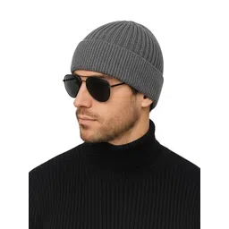 iSWEVEN Unisex Woollen Beanie-picture-36