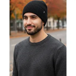 iSWEVEN Unisex Woollen Beanie-picture-41
