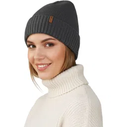 iSWEVEN Unisex Woollen Beanie-picture-26