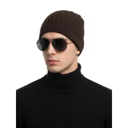 iSWEVEN Unisex Woollen Beanie-picture-22