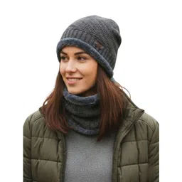 iSWEVEN Unisex Woollen Beanie-picture-39