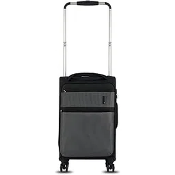 it luggage Polyester| World's Lightest Bag | Debonair-Small-Black-54Cm| Softsided| Cabin luggage | 8 Spinner Wheel Trolley Bag-picture-40