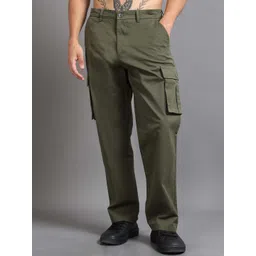 Italian Colony Men Relaxed Cargos Trousers-picture-30