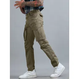 Italian Colony Men Tailored Cargos Trousers-image-14