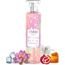 ITARI Women's Rainbow Crystal Fresh & Floral Body Perfume Mist | Very Long Lasting | Gift For Wife, Sister, Girlfriend No Gas - 200 Ml-picture-15