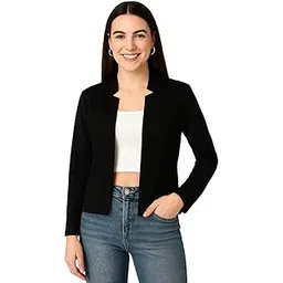 iuga Casual Black Shrug for Daily-picture-42