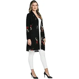 iuga Front Open Straight Printed Shrug for Women and Girl-picture-29