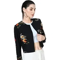 iuga Women Round Neck Printed Shrug for Summer-picture-11
