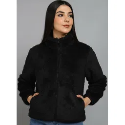 iuga Women Self Design Casual Jacket-picture-11
