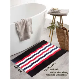 IVAZA Red Microfibre 1400 GSM Bath Rugs-picture-27