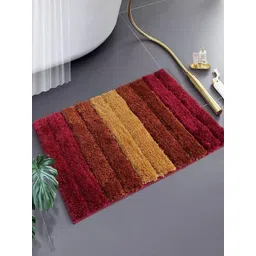 IVAZA Red Microfibre 1400 GSM Bath Rugs-picture-32