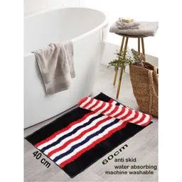 IVAZA Red Microfibre 1400 GSM Bath Rugs-picture-33