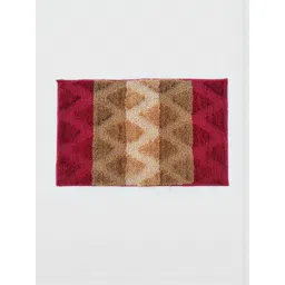 IVAZA Red Microfibre 1400 GSM Bath Rugs-picture-30