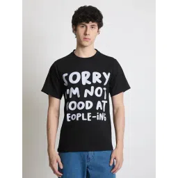 IVOC Black Print T-Shirts-picture-30