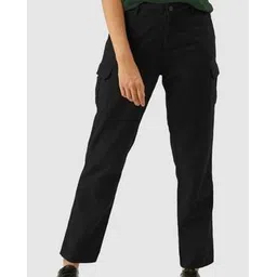 ivoc Women Slim Fit Flat-Front Cargo Pants-picture-24